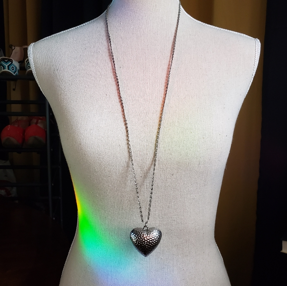 Silver Heart Necklace [Pre-❤]